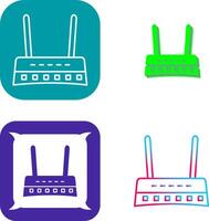 Router Icon Design vector