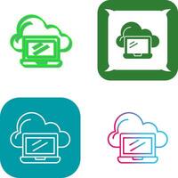 Laptop Icon Design vector