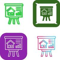 Presentation Icon Design vector