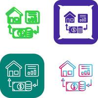 Investment Icon Design vector