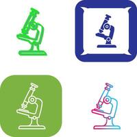 Microscope Icon Design vector