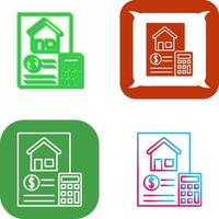 Calculator Icon Design vector