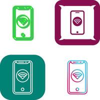 Wifi Icon Design vector