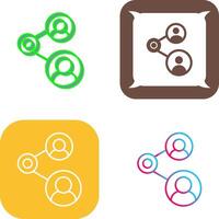 Share Icon Design vector