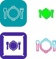 banquete icono diseño vector