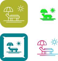 Hammock Icon Design vector