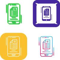 To Do List Icon Design vector