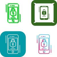 Lock Icon Design vector