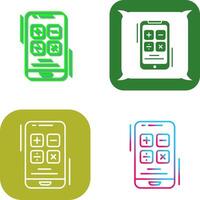 Calculator Icon Design vector