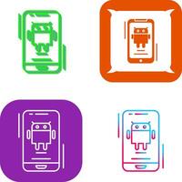 Android Icon Design vector