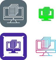 Document Icon Design vector