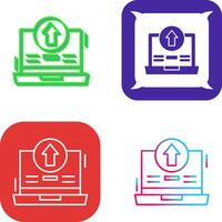 Upload Icon Design vector