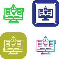 Scroll Icon Design vector