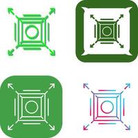 Maximize Icon Design vector