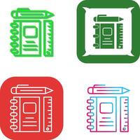 Learning Tools Icon Design vector