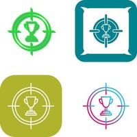 Target Icon Design vector