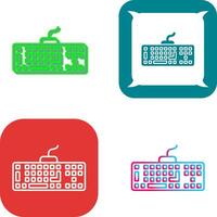 diseño de icono de teclado vector