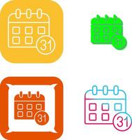 Calendar Icon Design vector