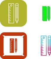 Ruler Icon Design vector