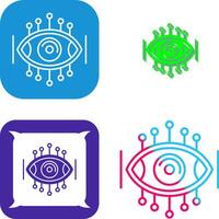 Spyware Icon Design vector