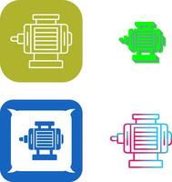 ELectric Motor Icon Design vector