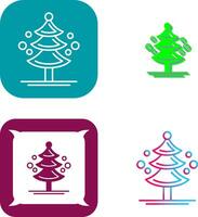 Pine Tree Icon Design vector