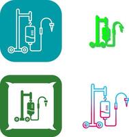 Intravenous Icon Design vector