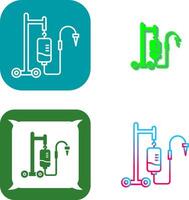 Intravenous Icon Design vector