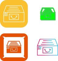 File Cabinet Icon Design vector