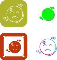 Dissapointment Icon Design vector