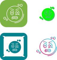 Grimacing Icon Design vector