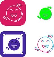 Happiness Icon Design vector