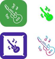 Guitar Icon Design vector