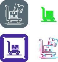 Trolly Icon Design vector