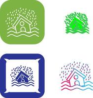 Disaster Icon Design vector