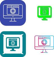 Website Icon Design vector