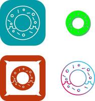 Donut Icon Design vector