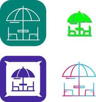 Umbrella Icon Design vector