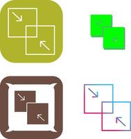 Combine Icon Design vector
