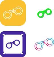 Handcuffs Icon Design vector