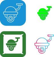 Security Camera Icon Design vector