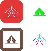 Camp Icon Design vector