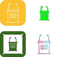 Debate Icon Design vector