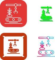 Conveyor Icon Design vector