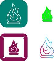 Fire Icon Design vector