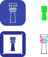 Control Tower Icon Design vector