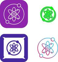Proton Icon Design vector