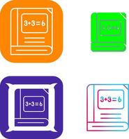 Math Icon Design vector