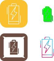 Battery Icon Design vector