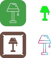 Lamp Icon Design vector